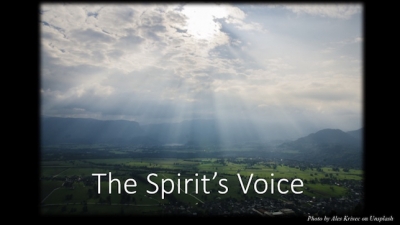 The Spirit’s Voice: Glorifies Father & Son Image