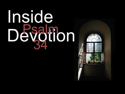Inside Devotion: Living as One made Righteous  Image