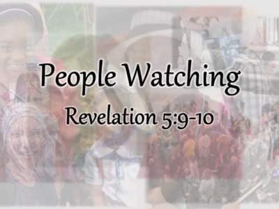 People-Watching: Owned by God Image